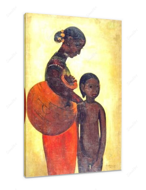Mother And Child Amrita