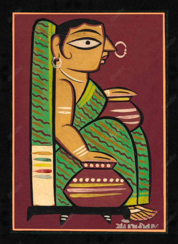 Woman With Water Pots