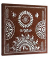 Modern Abstract Warli Art