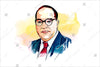 Ambedkar Digital Painting