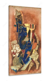 Blue Figure Mf Husain