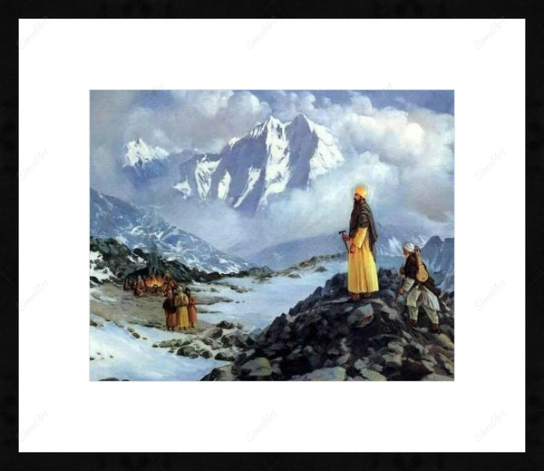 Nanak with the Gorakh Nath Yogis