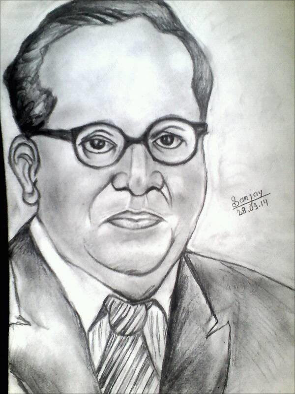 Ambedkar Digital Painting