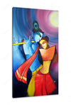 Radha Krishna By Mf Hussain