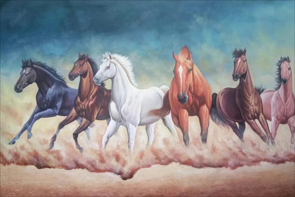 7 Horses Painting Vastu