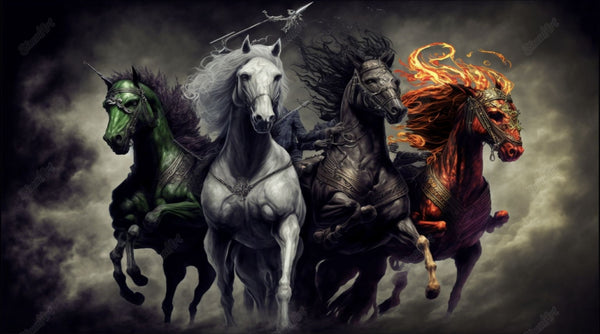 7 horse paintings