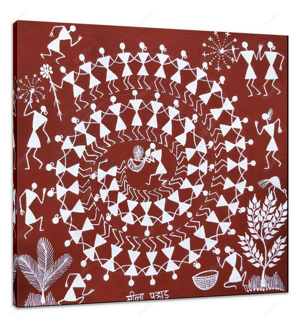 Warli Folk Painting