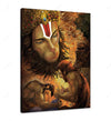 hanuman canvas painting