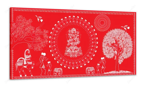 Warli Folk Painting