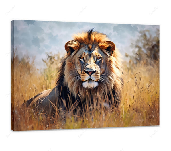 Lion Painting