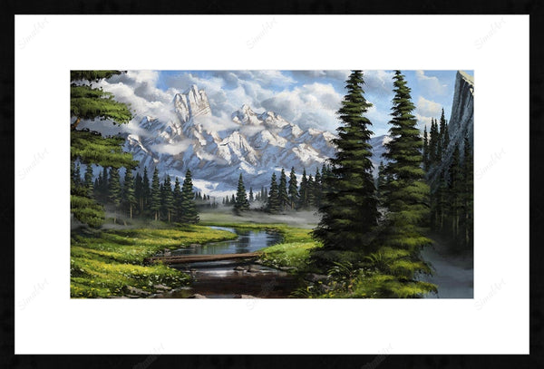 Abstract Landscape Art