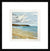 Framed print with mat & glazing
