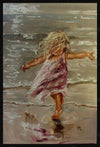 Framed print without mat & glazing