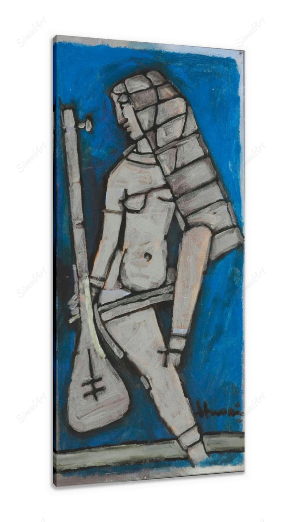 Saraswati By Mf Husain
