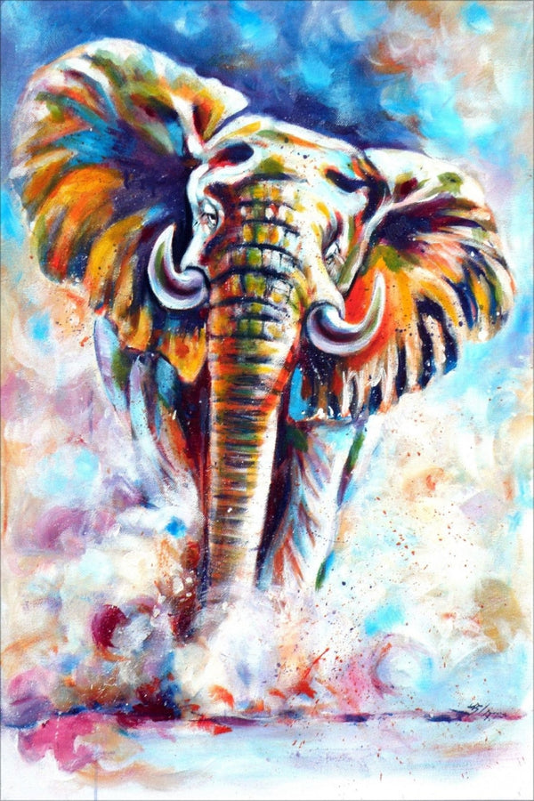 Elephant Art paintings