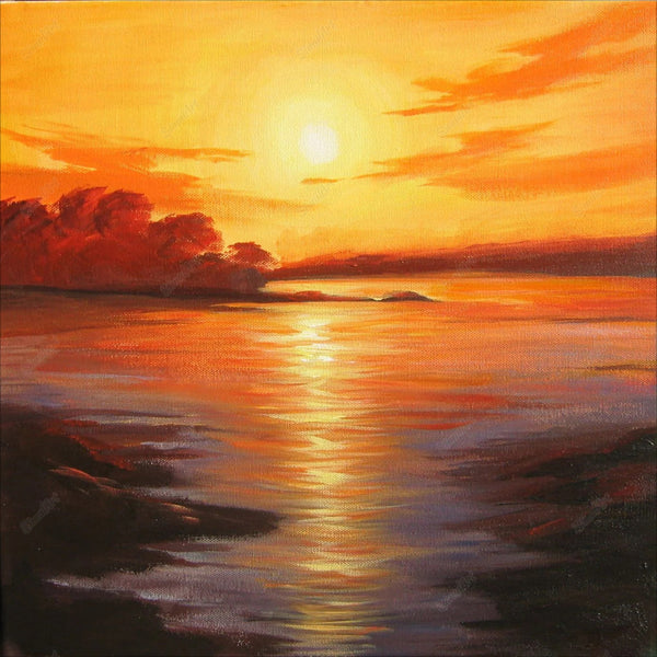Sunrise paintings