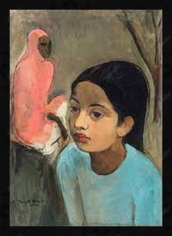 The Little Girl In Blue
