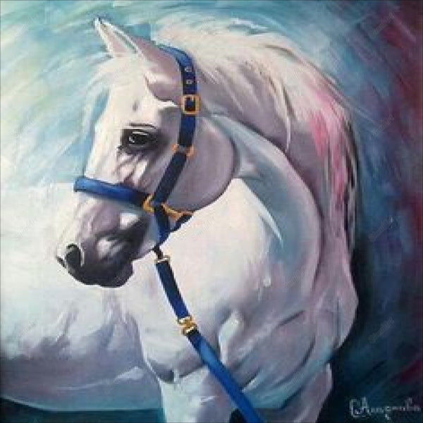 White Horse Painting
