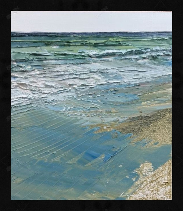 Framed print without mat & glazing