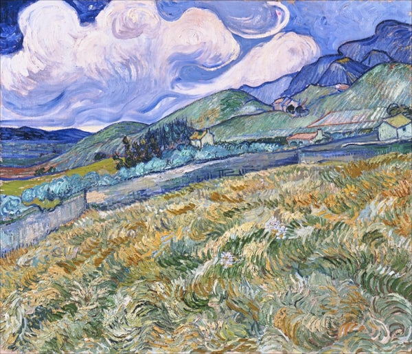 Mountain Landscape Behind The Saint Paul Hospital