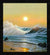 Framed print without mat & glazing