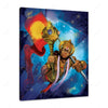 hanuman painting on canvas