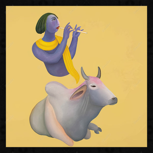 Manjit Bawa Painting