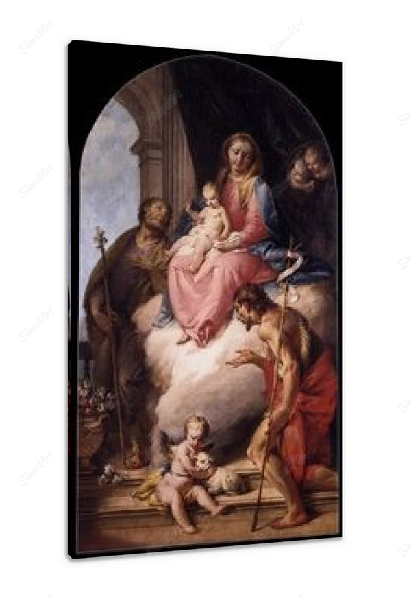 The holy family and St. John the Baptist