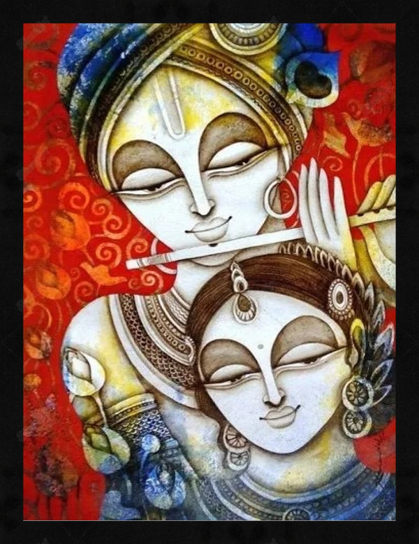 Jamini Roy Krishna Painting