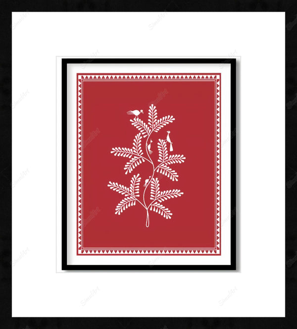 Modern Abstract Warli Art