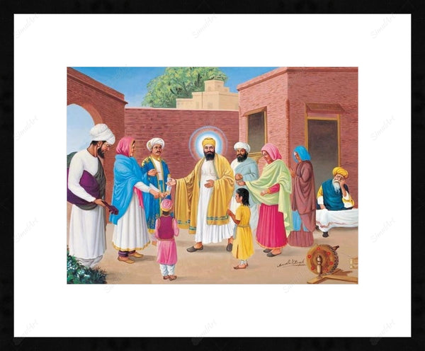 Portrait Of Guru Nanak Dev Ji