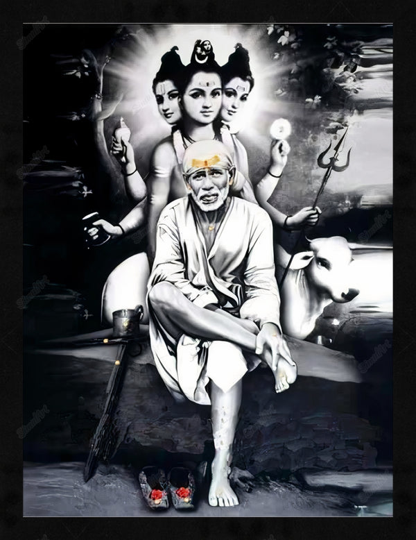 shirdi sai baba painting