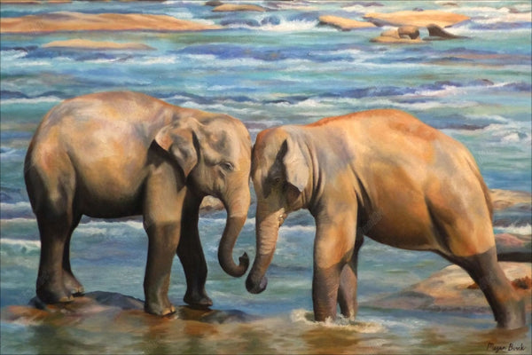 Elephant Art paintings