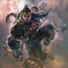 Square Hanuman Painting