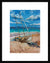 Framed print with mat & glazing