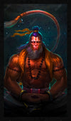 Hanuman Big Canvas Painting