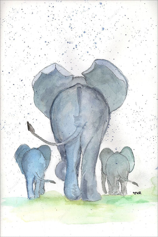 Elephant Art paintings