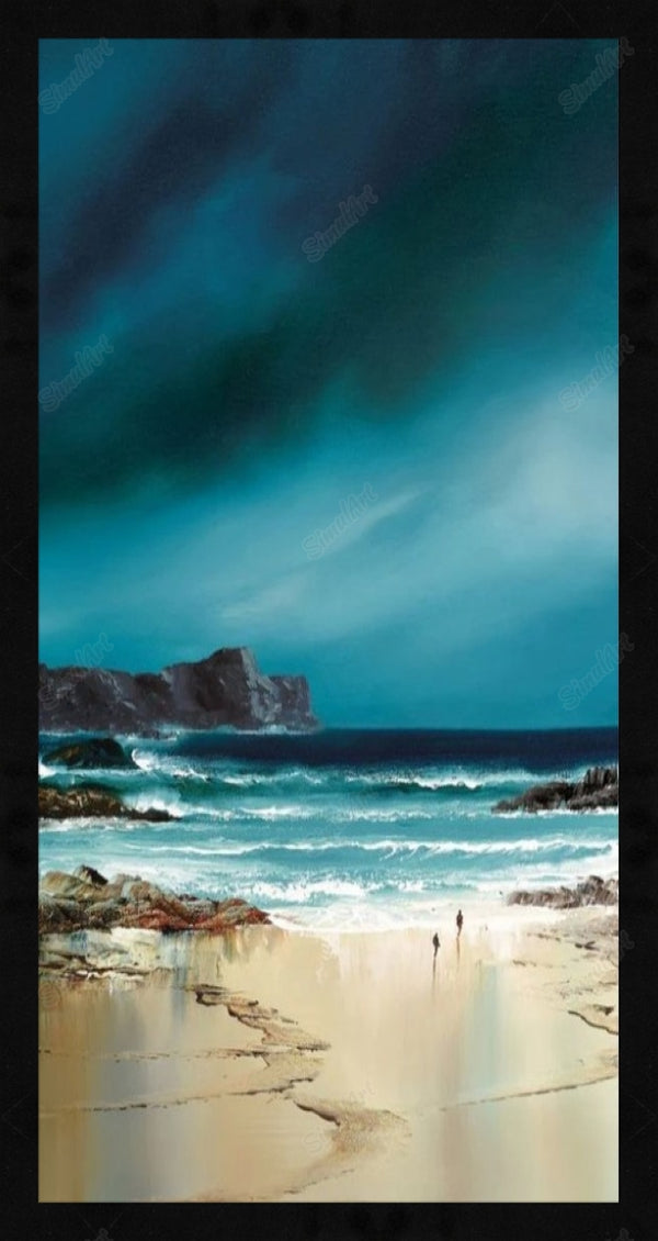Framed print without mat & glazing