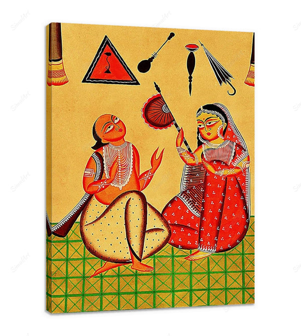 Kalighat paintings