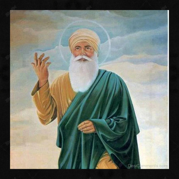 Portrait Of Guru Nanak Dev Ji