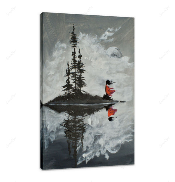 Black and White Painting