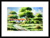 Village Scenery Painting