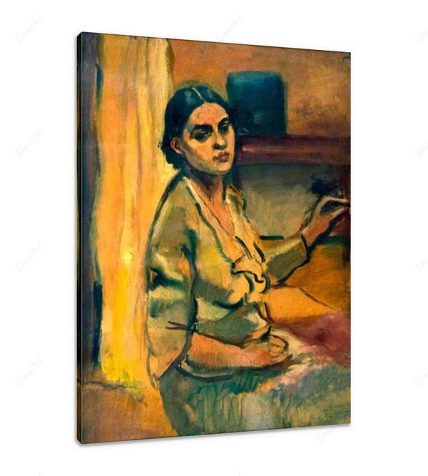 Amrita Sher-Gil - Waiting