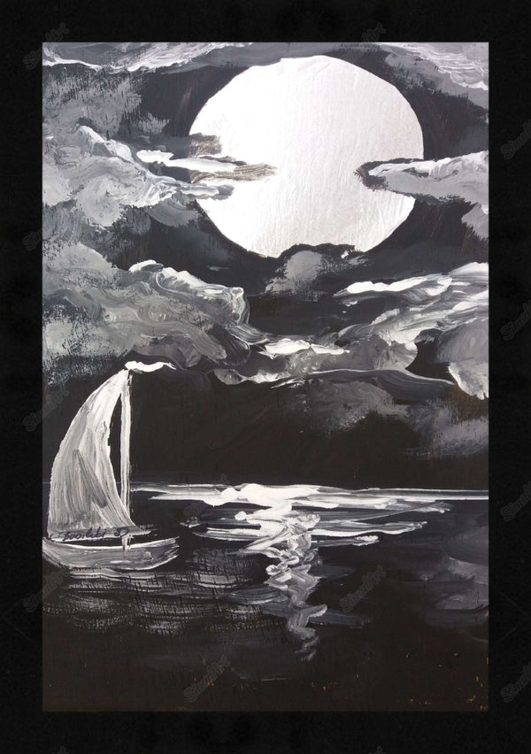 Black and White Painting