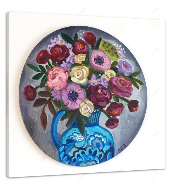 Circular Painting Canvas