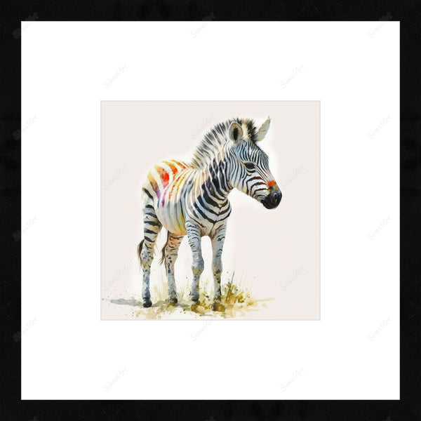 Zebra Painting