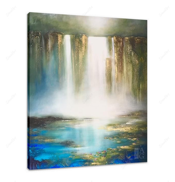 Abstract Waterfall