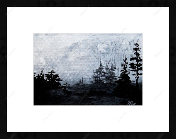 Black and White Painting