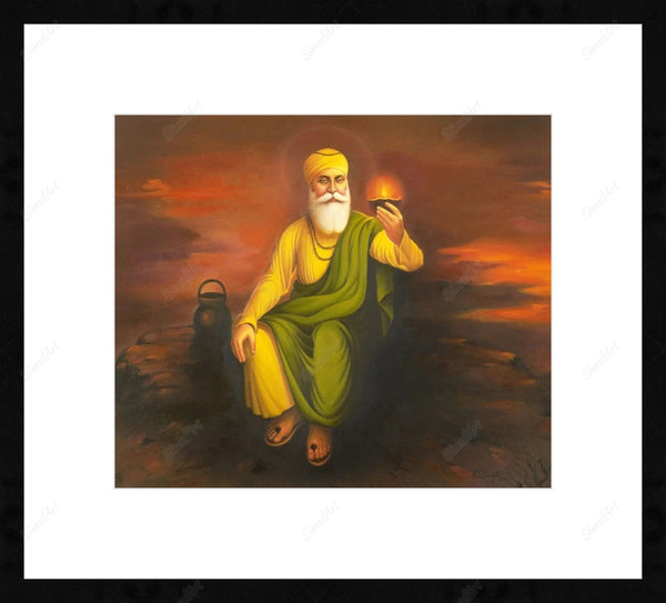Guru Nanak Dev Ji Canvas Painting