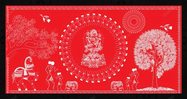 Warli Folk Painting